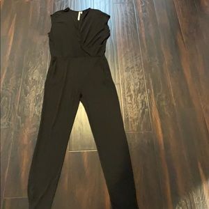 Black ladies romper polyester